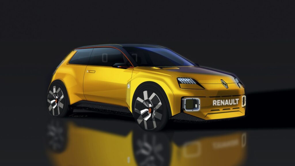 elektrische Renault R5 prototype conceptcar